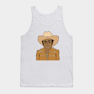 CLEAVON LITTLE BLAZING SADDLES FAN ART!! Tank Top